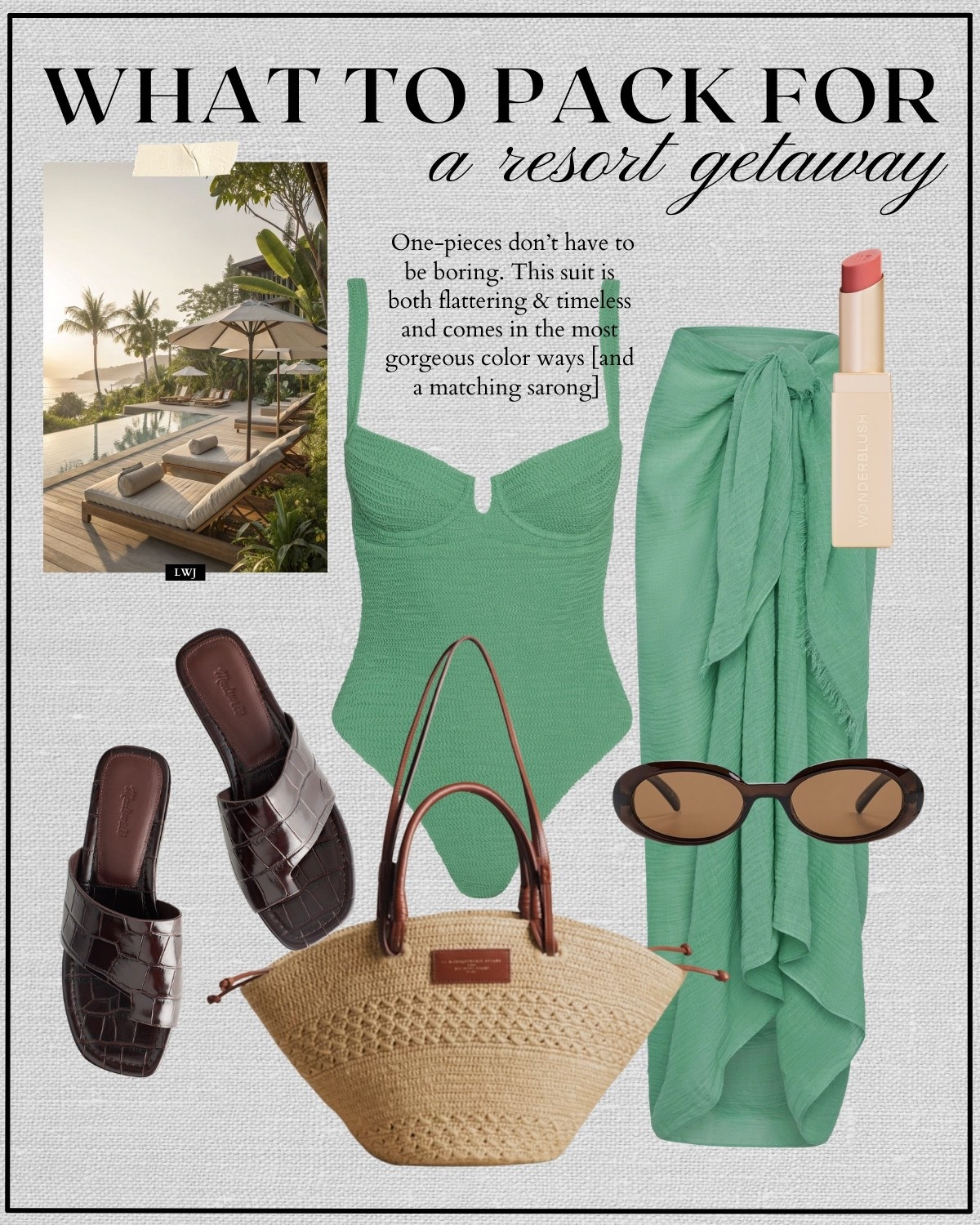 what to pack for a resort getaway

beach vacation / resortwear / monday swimwear / aritzia linen lodge pants / tailored shorts / matching set / dressy outfits / elevated style 

 

#LTKTravel