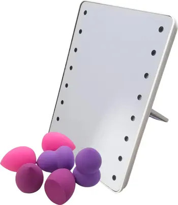 DANIELLE LED Mirror & Beauty Blending Sponge Set | Nordstromrack | Nordstrom Rack