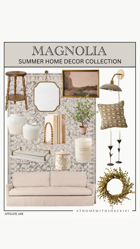 Magnolia Summer, home collection, magnolia, home, decor, home decor, organic home, decor, earthy, home, decor, neutral, rug, slip, cover, couch, summer wreath, framed at canvas, neutral, throw pillow, ceramic vases, styling elements

#LTKStyleTip #LTKHome #LTKFindsUnder100