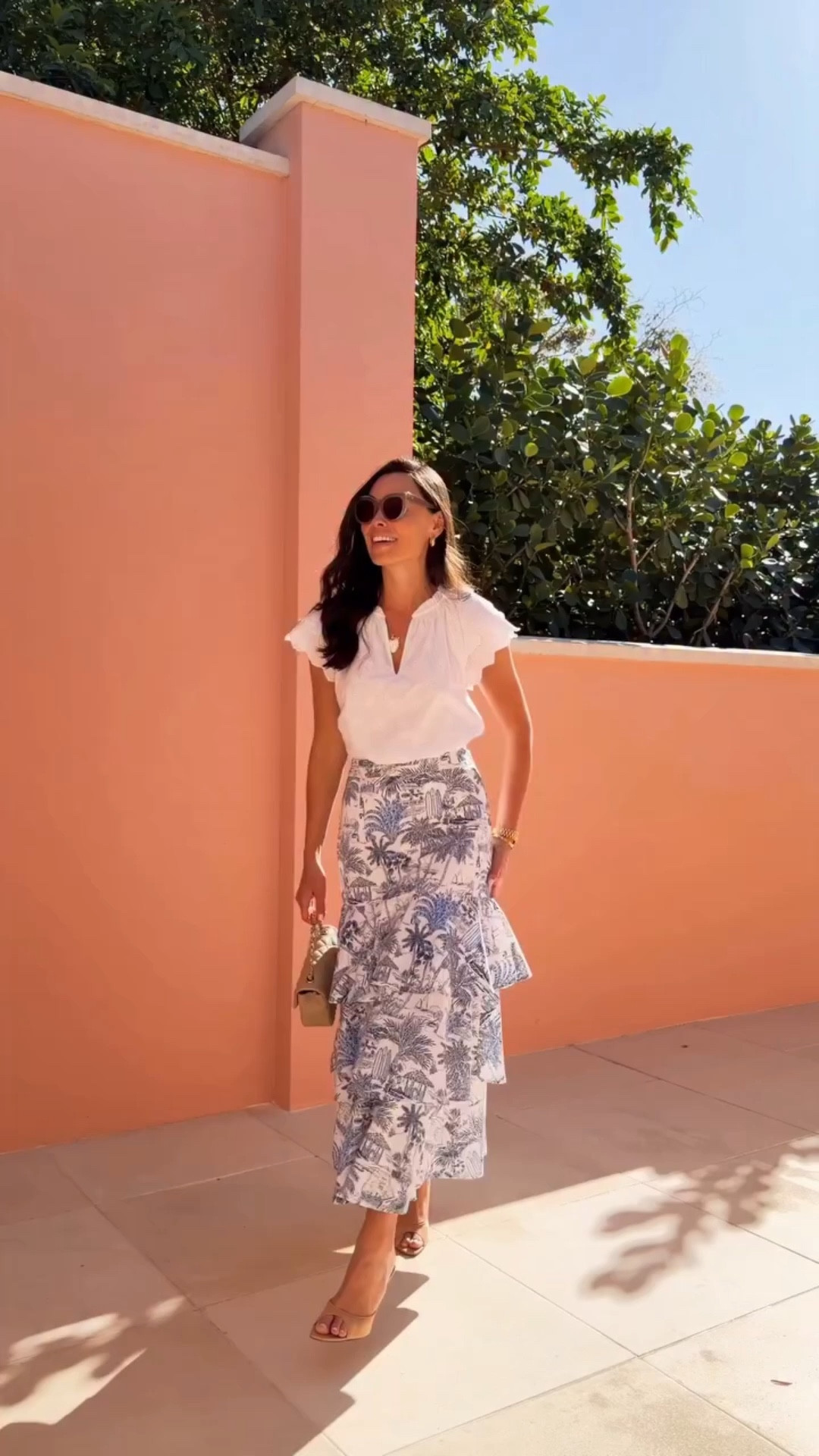 Floral skirt, spring outfit, Easter outfit, Mothers Day outfit, spring break, vacation outfit, Palm Beach outfits. 

#LTKSaleAlert #LTKootd #LTKTravel