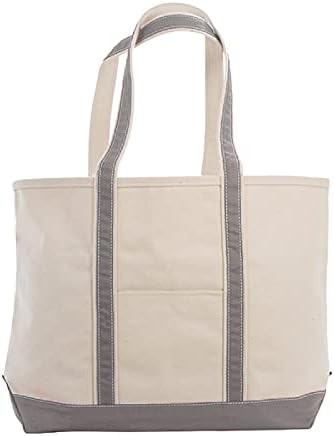 Tag&Crew American Classic Grande Boat Tote Made of 24 oz. Super Heavyweight Durable Canvas | Amazon (US)