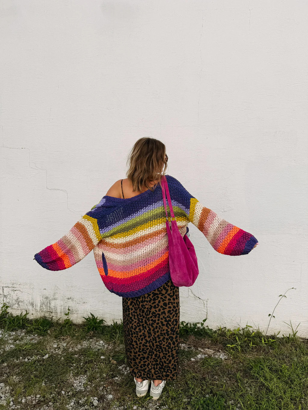 true colors cardigan | Etta+East