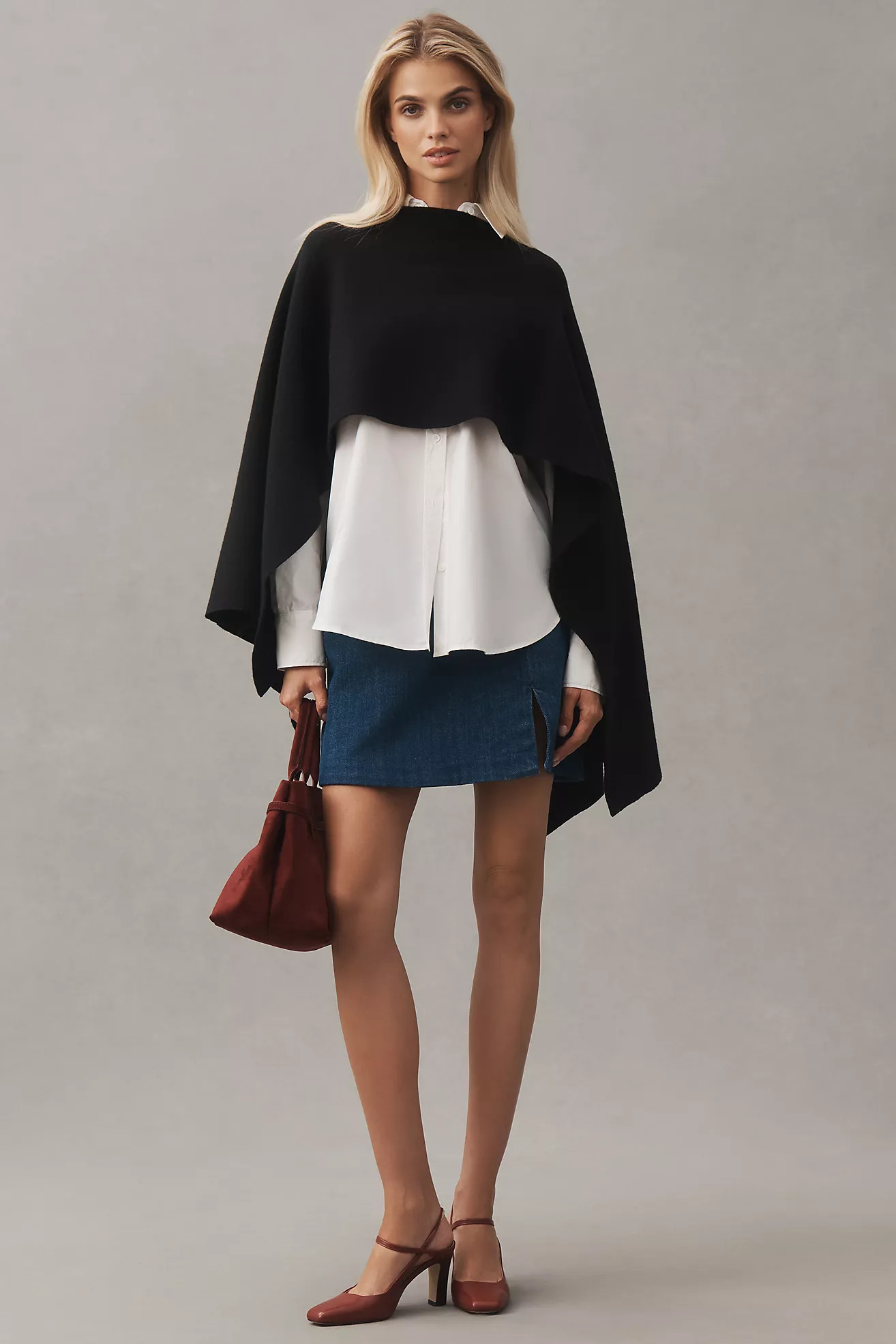 Mare Mare Knit Poncho | Anthropologie (US)
