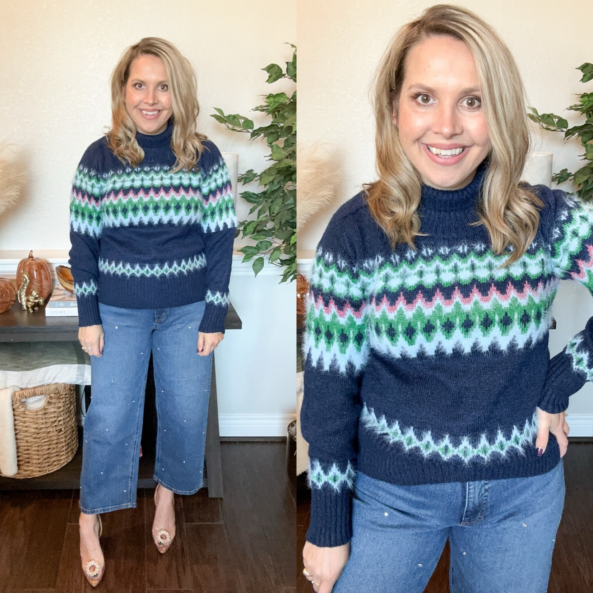 Walmart just released a ton of cute holiday outfits!! Their holiday pieces always sell out so fast, so grab them quickly!!! I’m wearing a size medium in the sweater and a size 8 in both pants, but could have done the size 6. 

Holiday outfit, party outfit, work outfit, Walmart, sweater 

#LTKStyleTip #LTKHoliday #LTKWorkwear