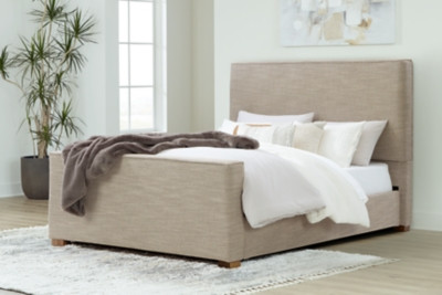 Dakmore King Upholstered Bed | Ashley | Ashley Homestore