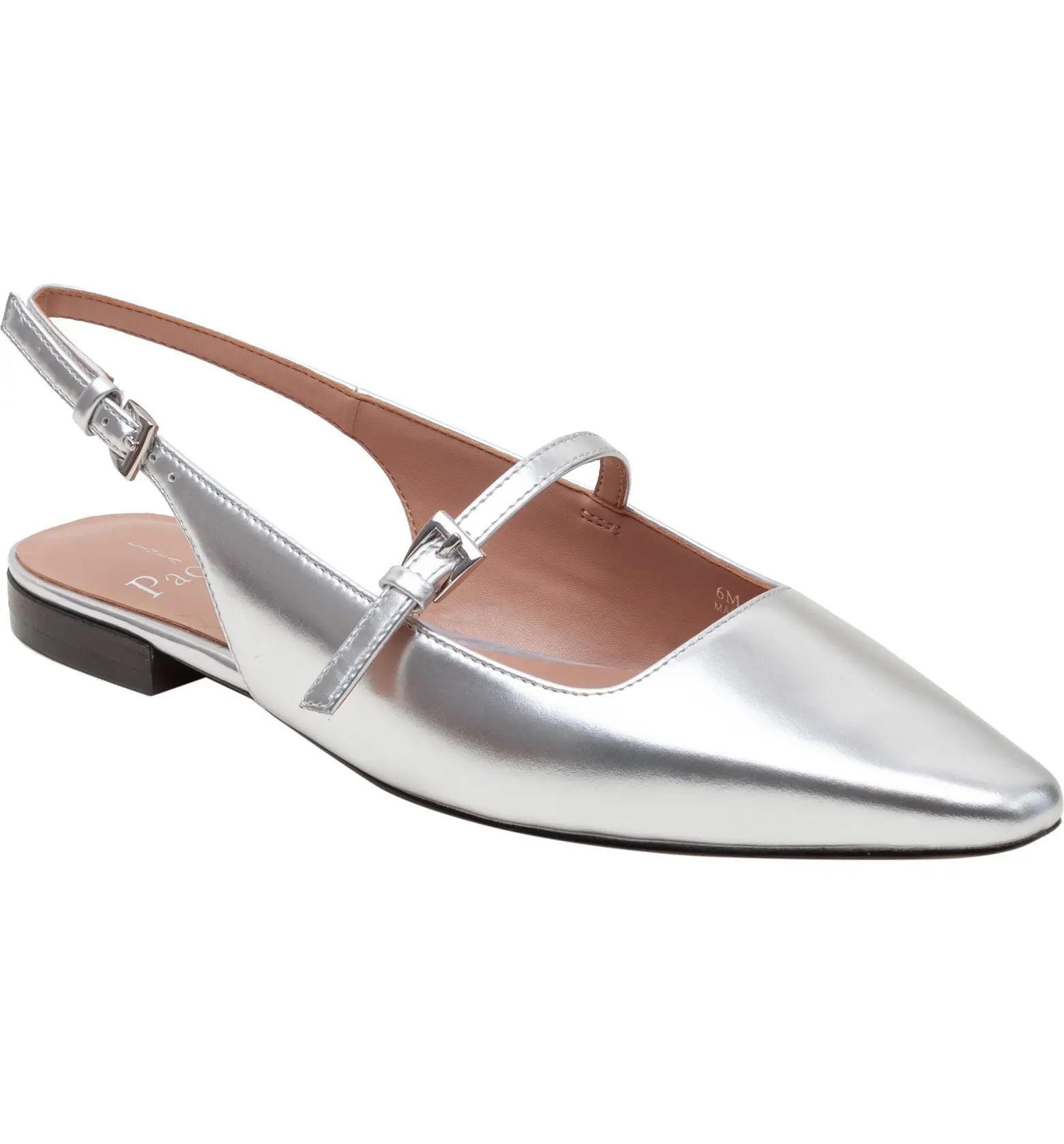 Linea Paolo Celeste Slingback Pointed Toe Flat (Women) | Nordstrom | Nordstrom