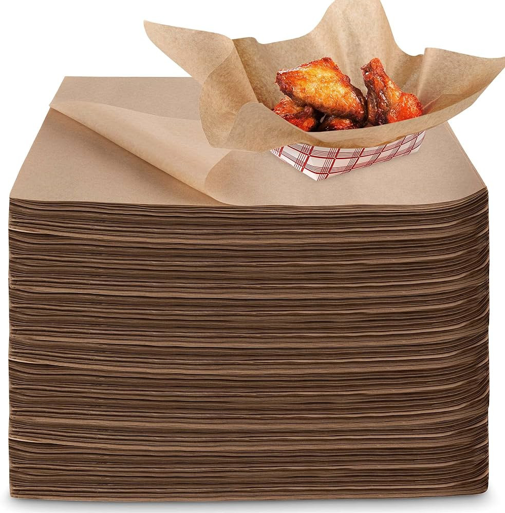 Stock Your Home 12 x 12 Grease Proof Deli Wrappers (500 Pack) - Pre Cut Natural Wax Paper Sheets ... | Amazon (US)
