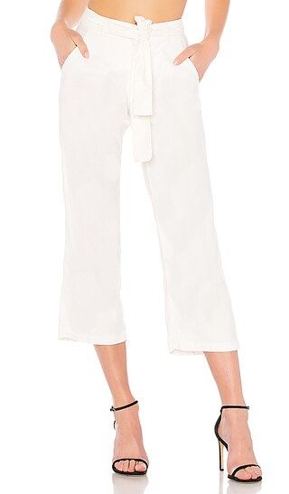 Father's Daughter Chloe Trouser Pant in Cream | Revolve Clothing (Global)