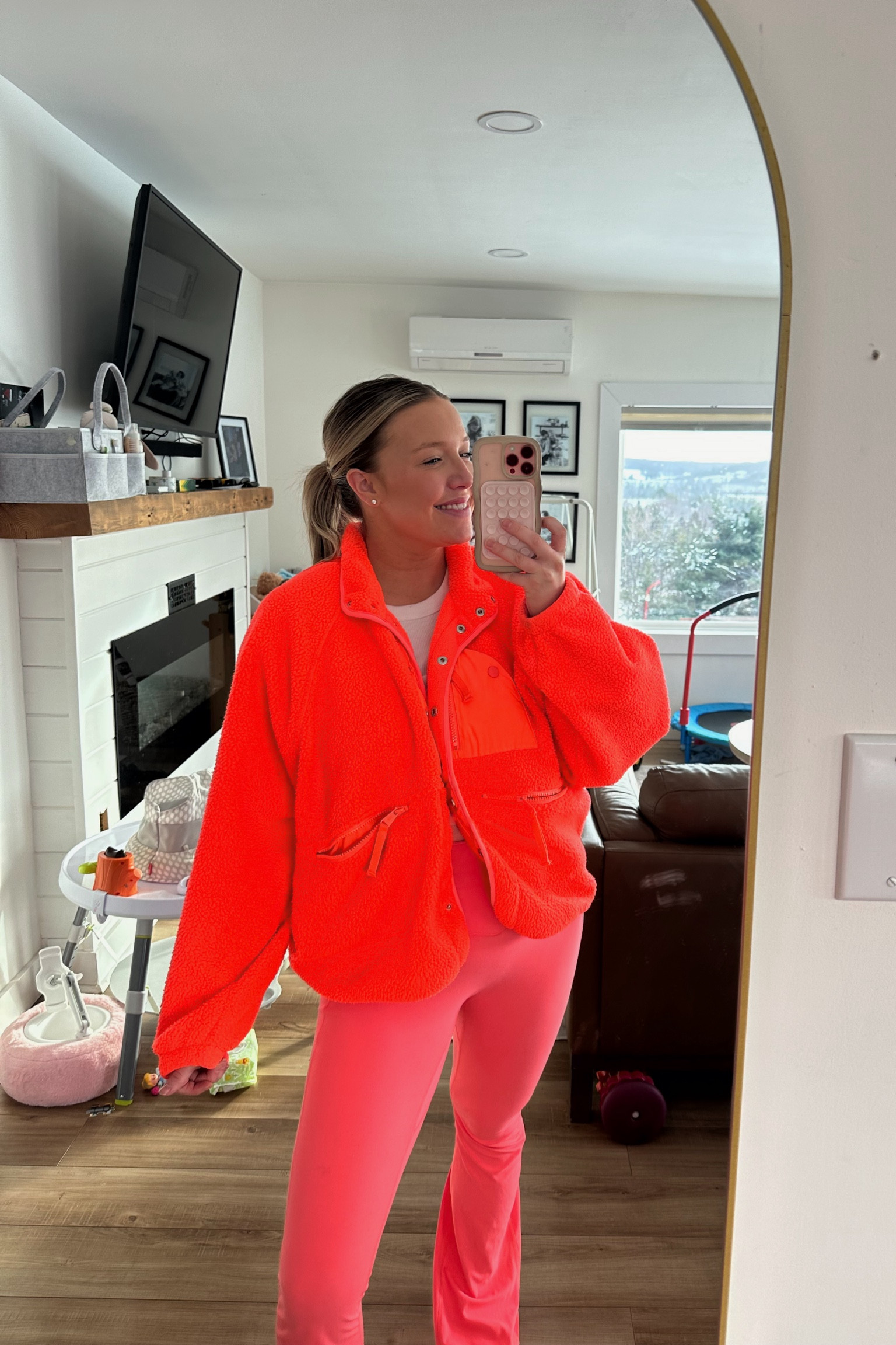 I wear medium in bottoms and large in sweater! 

#LTKwinter #LTKcanada #LTKfamily