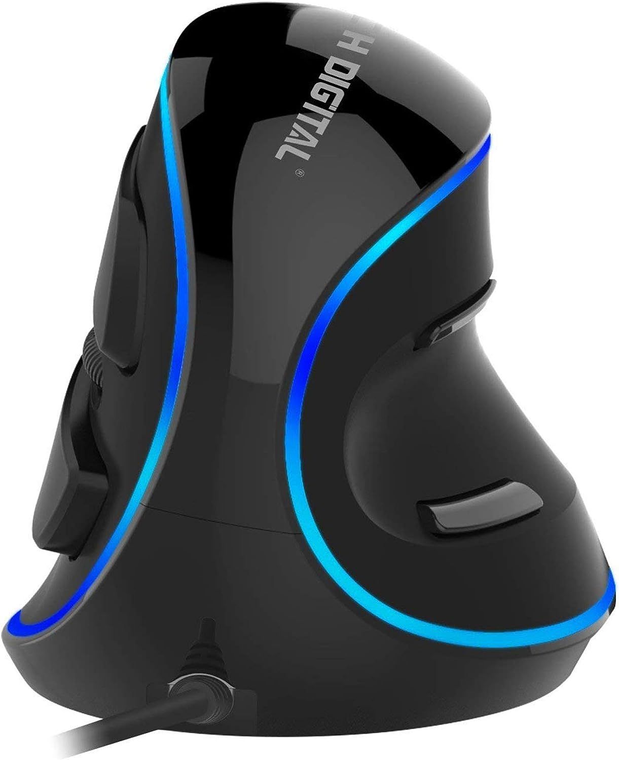 J-Tech Digital Wired Ergonomic Vertical USB Mouse with Adjustable Sensitivity (600/1000/1600 DPI)... | Amazon (US)