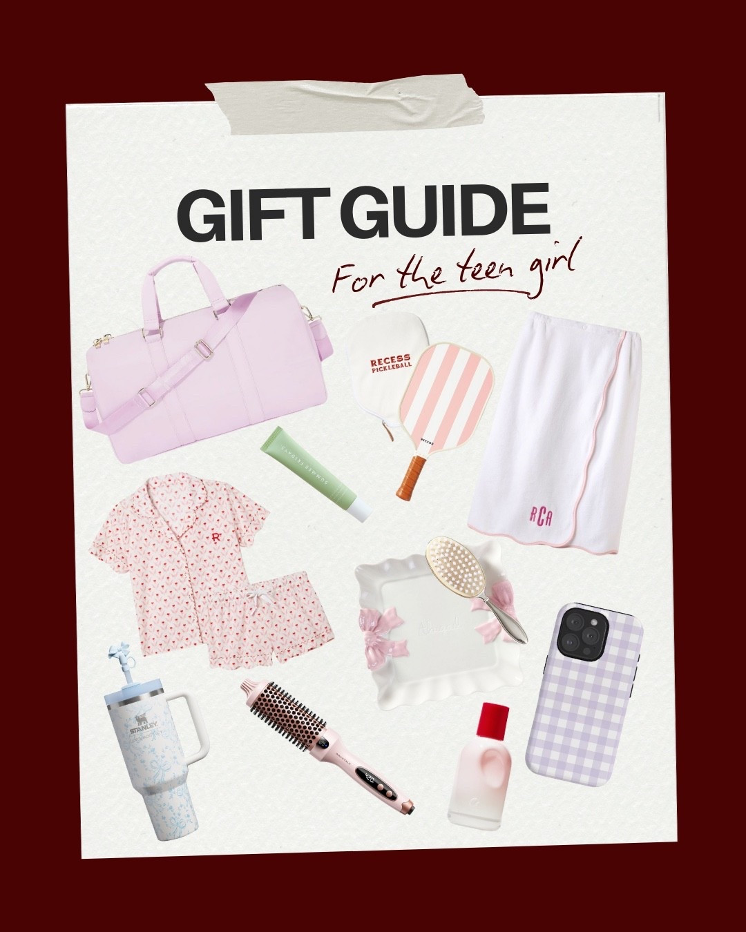 Gift guide for the teen girl! 

#LTKGiftGuide #LTKHoliday