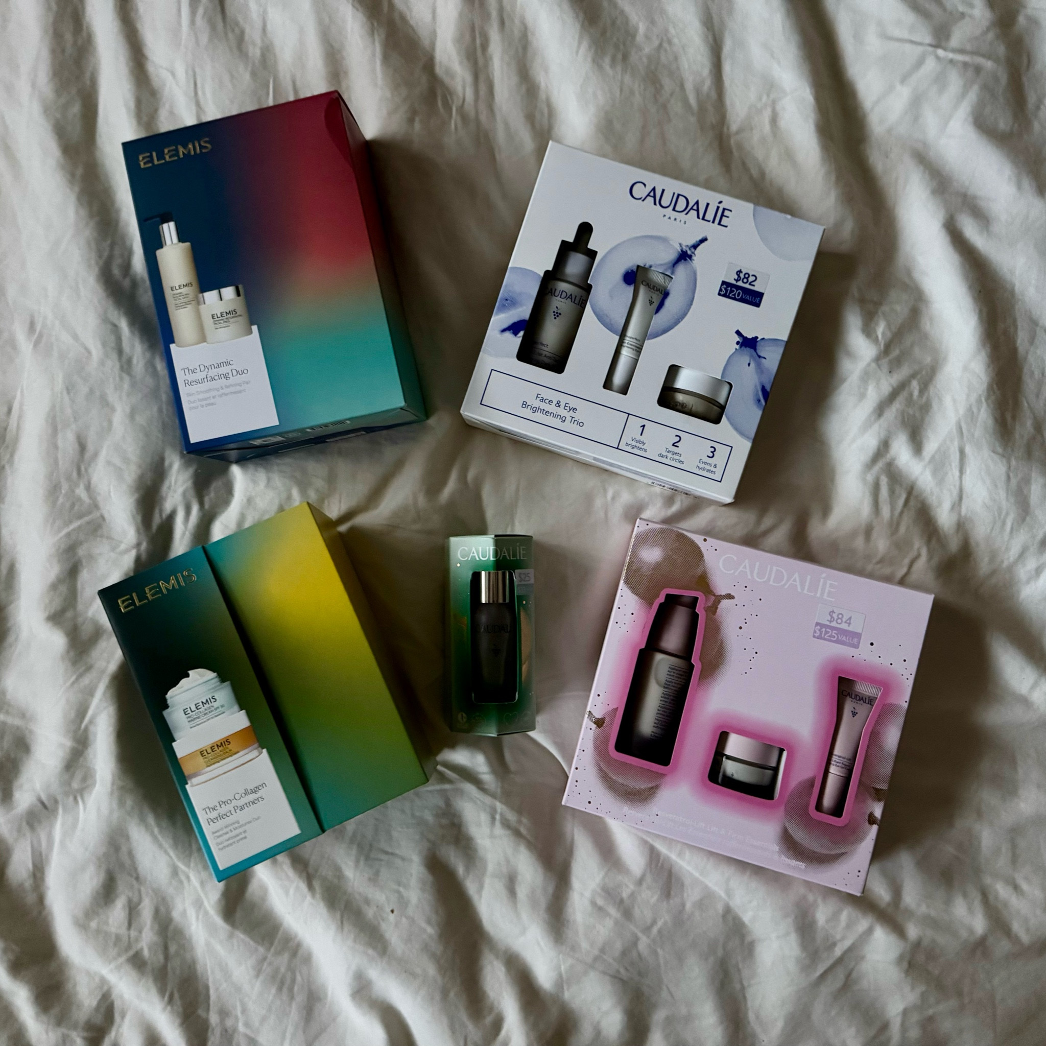 Holiday skincare gift sets that are totally worth it! 🎁✨ Featuring @Elemis and @Caudalie must-haves for glowing skin this season. Perfect for gifting or treating yourself! 🌟 Shop these amazing deals now—tagging #Elemis, #Caudalie, and #HolidaySkincare for your perfect self-care routine. Check them out on my LTK! 🛍️ #LTKbeauty #SkincareGifts #GlowUp #SelfCareSeason

#LTKGiftGuide #LTKCyberWeek #LTKBeauty