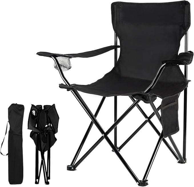 Damei century Folding Camping Chairs, for Beach, Lawn, Yard | Amazon (US)