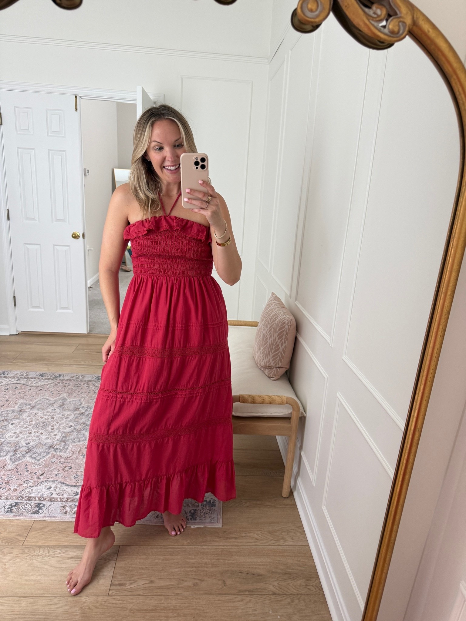 New summer dresses from target! Wearing a Med