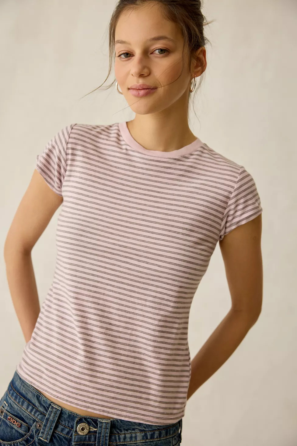 BDG Printed Short Sleeve Spill The Tee | Urban Outfitters (US and RoW)