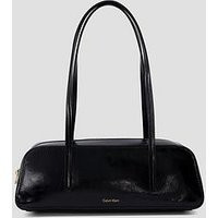 Calvin Klein Foil Logo Glossy Bauletto - Black | Very Ireland