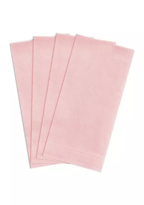 Solid Mitered Cotton Napkins - 4 Pack | Belk