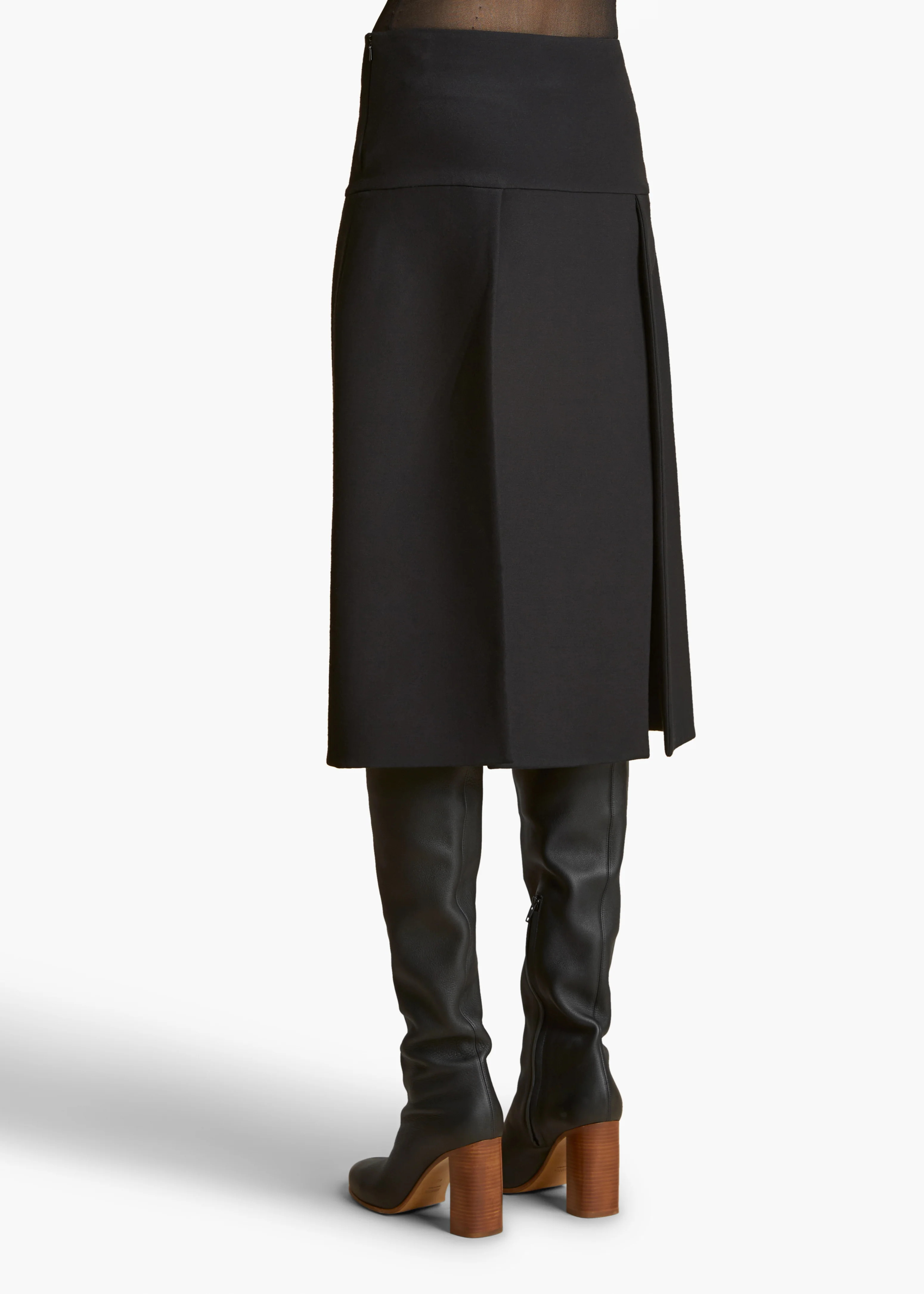 Kidd Skirt in Black | Khaite