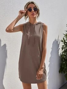 Drawstring Sleeveless Hooded Dress
   SKU: sw2203117651313418      
          (9999+ Reviews)
   ... | SHEIN
