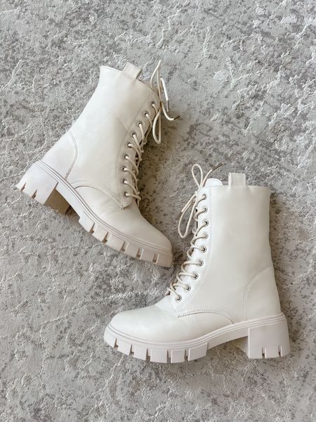 combat boots, fall boots, pink lily (fit true to size - they’re so comfy & have a zipper closure. use code JESSCRUM for 20% off & if you spend $150, use code JESSCRUM25 for 25% off) 

#LTKsalealert #LTKunder50 #LTKshoecrush