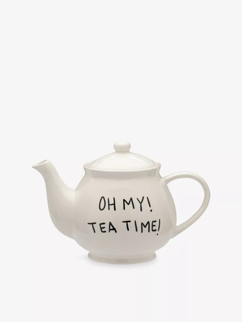Anna + Nina x Disney Oh My Tea Time Stoneware Tea Pot | Selfridges