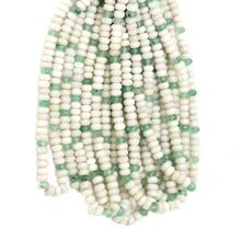 Pearl Green Gemstone Necklace 15” | Sea Marie Designs