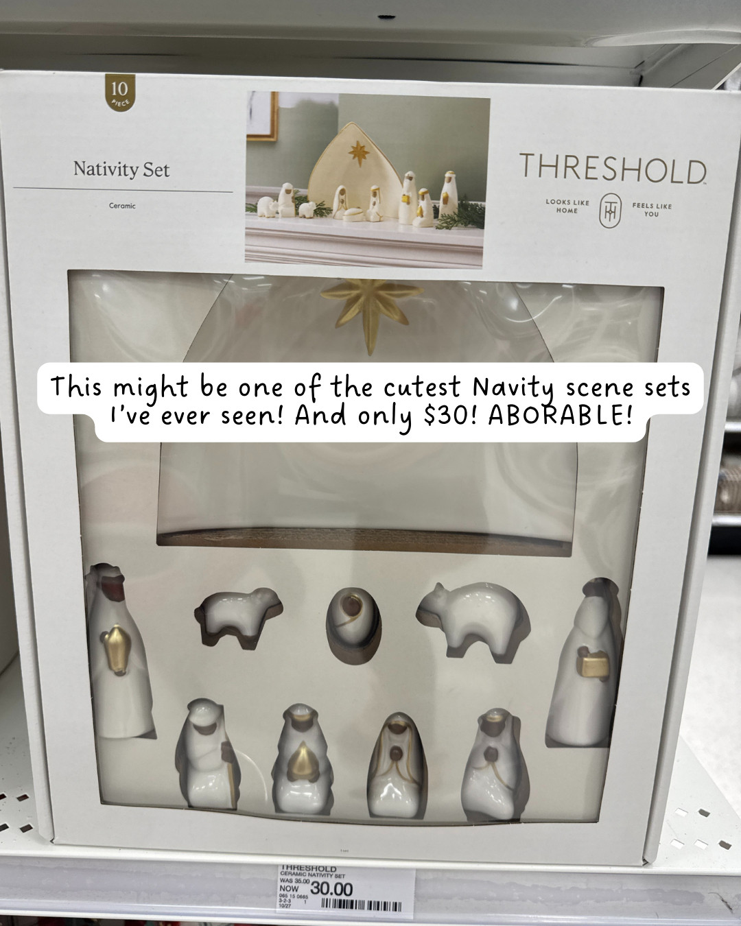 Cute, simple nativity set for $30 

 #LTKGiftGuide #LTKHoliday #LTKHome