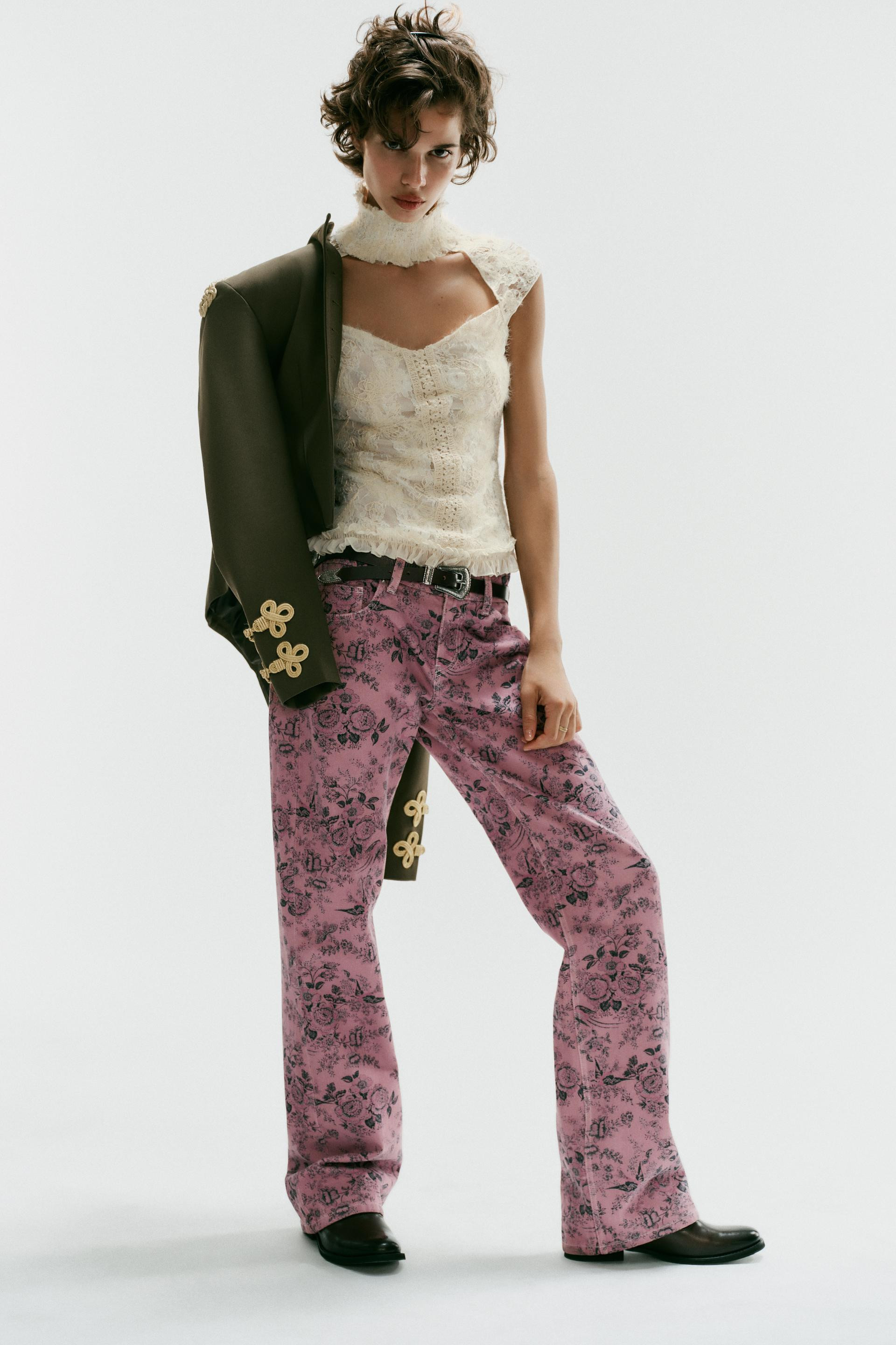 ROMANTIC HIGH-NECK CORSET | Zara US