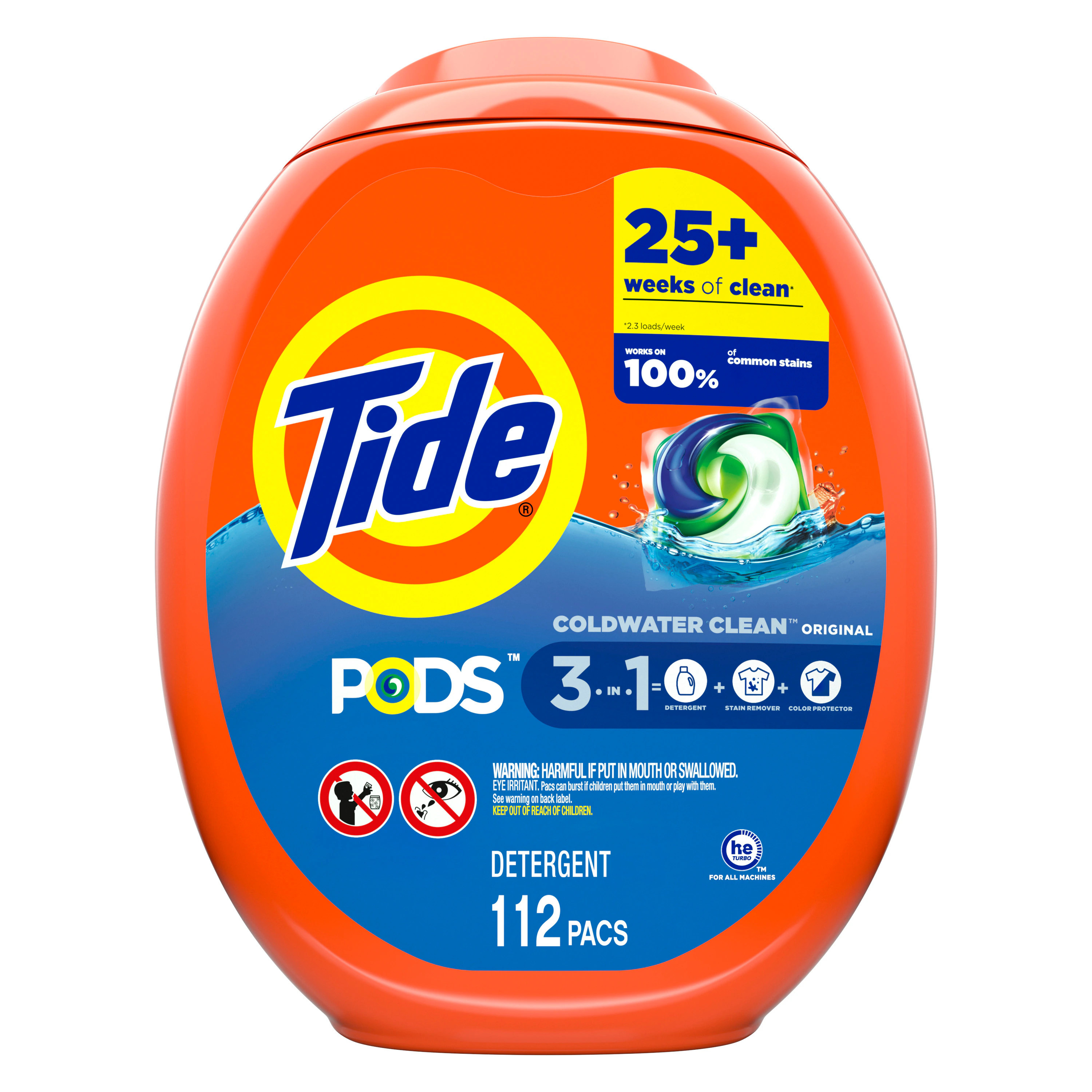 Tide Pods Original HE Laundry Detergent 112 Loads 112 -Count | 3077203243 | Lowe's