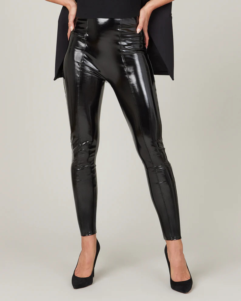 Faux Patent Leather Leggings | Spanx
