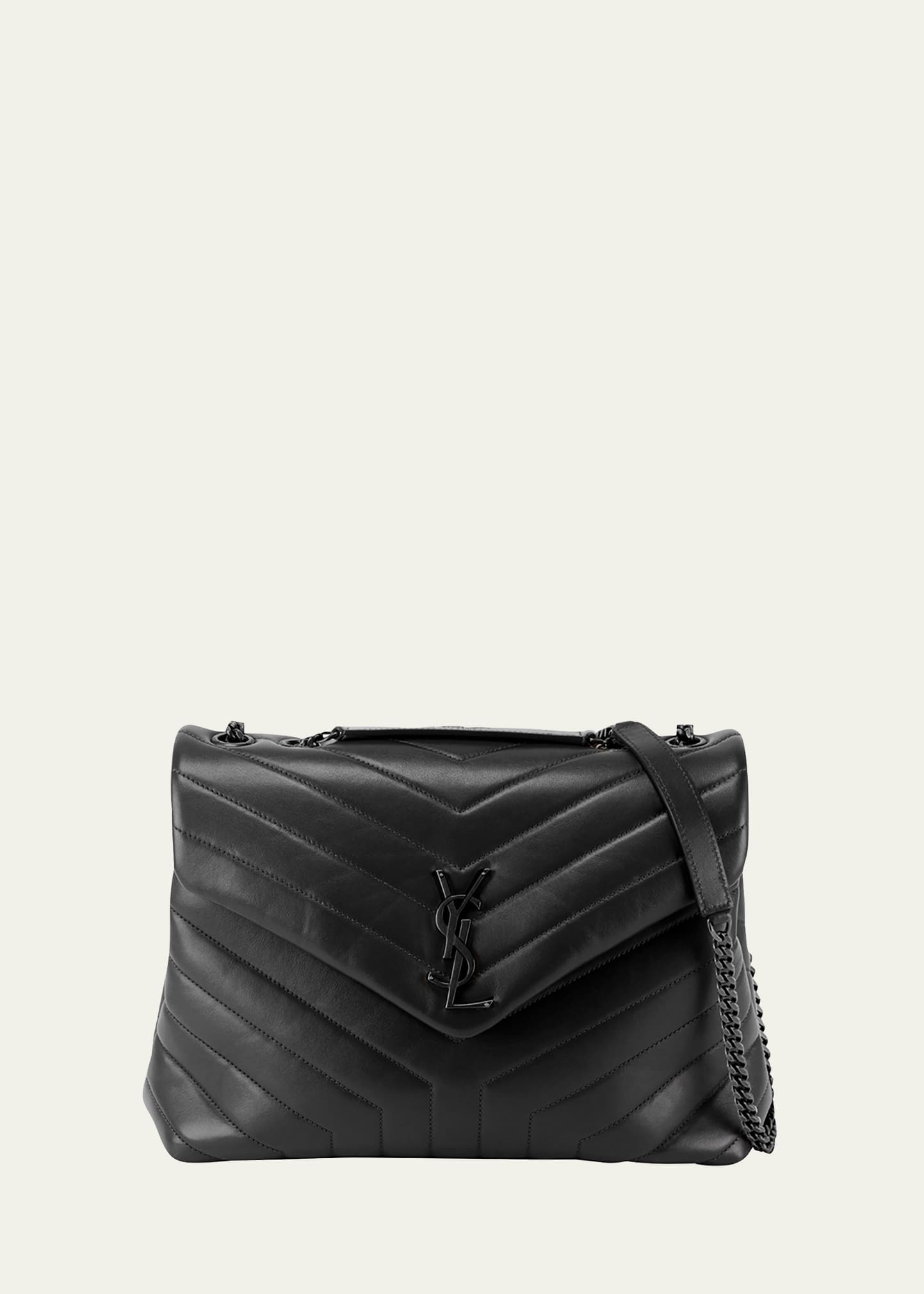 Loulou Medium YSL Shoulder Bag in Quilted Leather | Bergdorf Goodman