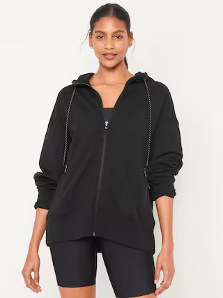 Dynamic Fleece Zip Hoodie for Women | Old Navy (US)