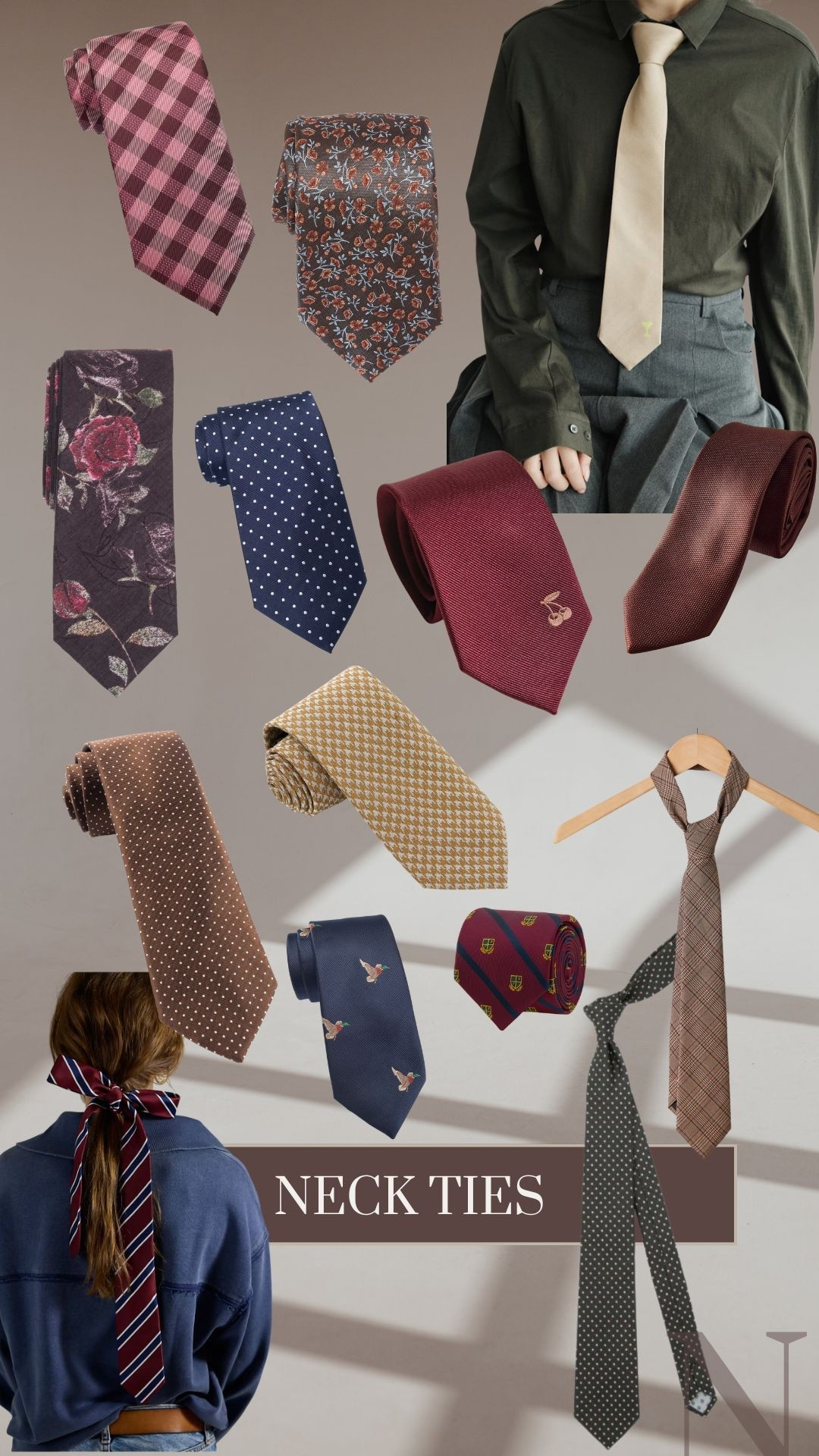 If you’re into adding some standout accessories to your fall wardrobe, may I suggest a necktie. 👀 Wear them traditionally around the neck, tie them in your hair, drape them around your neck, use them as a belt. So many fun ways to style! #necktie #accessories #falloutfits #fallstyle #microtrend 

#LTKSeasonal #LTKFindsUnder50