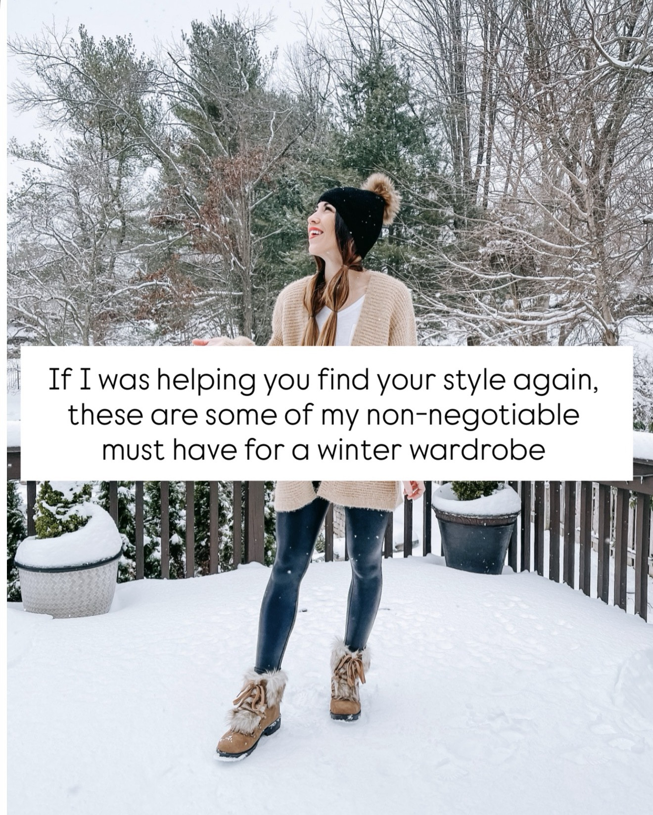 Based on this winter storm, we still have a long winter to go! If you asked me for help on putting winter outfits together that you’ll actually wear over and over these would be some of my favorites. As usual, I tried to pull ones that are on sale that’s still keeping pieces that you’ll get a ton of use out of! 

Bras TTS. Lounge jeans small. Cargo pants 25. Sweaters small. Vest Xs. Pajamas small. Jogger sweatpants Xs petite. Sherpas small. Sweatshirts small. Spanx pants small petite. Steve Madden TTS. Dolce Vita size down. Flannel XS. Maurice’s jeans 2. Avara jeans 25. 

Avara code VACAY10 (1/25 only). Bracelets code HOUSEOFLEO20). 

#LTKSaleAlert #LTKOver40