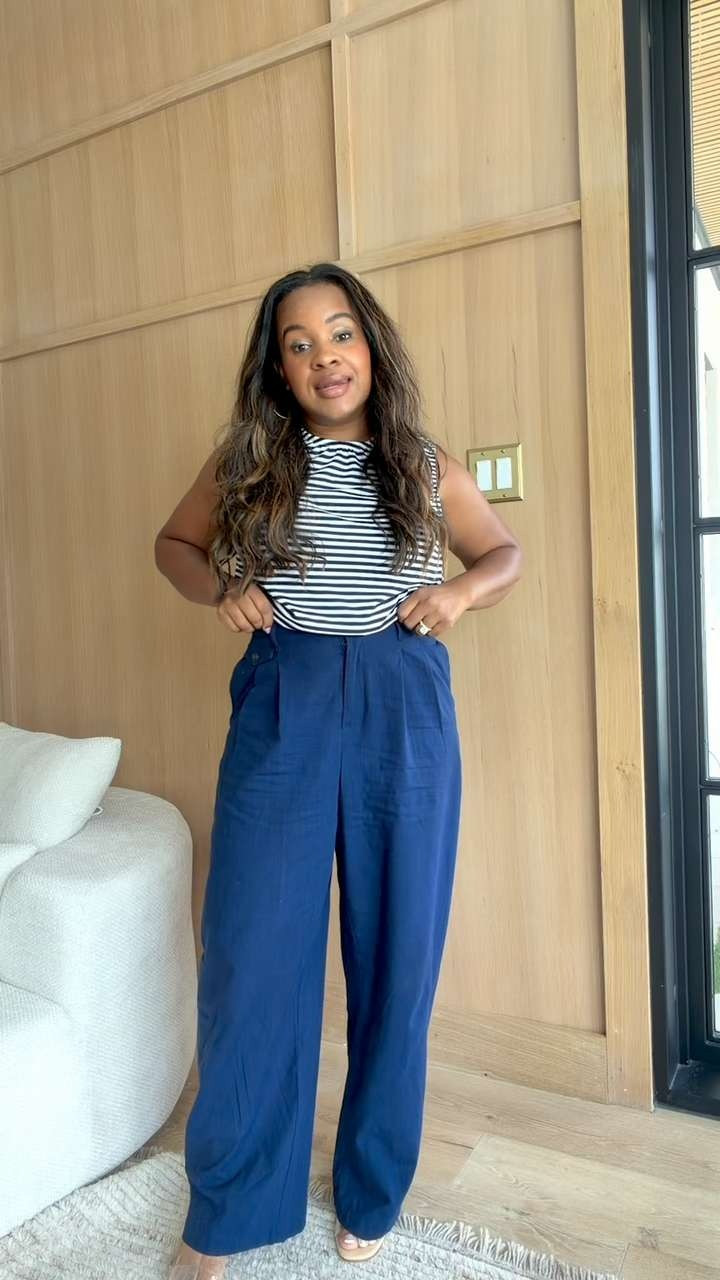 Target workwear outfit! 🤍 These linen pants are so nice and lightweight + I love it paired with this bubble top. Target Circle Bonus: save $15, when you spend $60 on clothing and accessories.  

 #LTKootd #LTKmomlife #LTKWorkwear