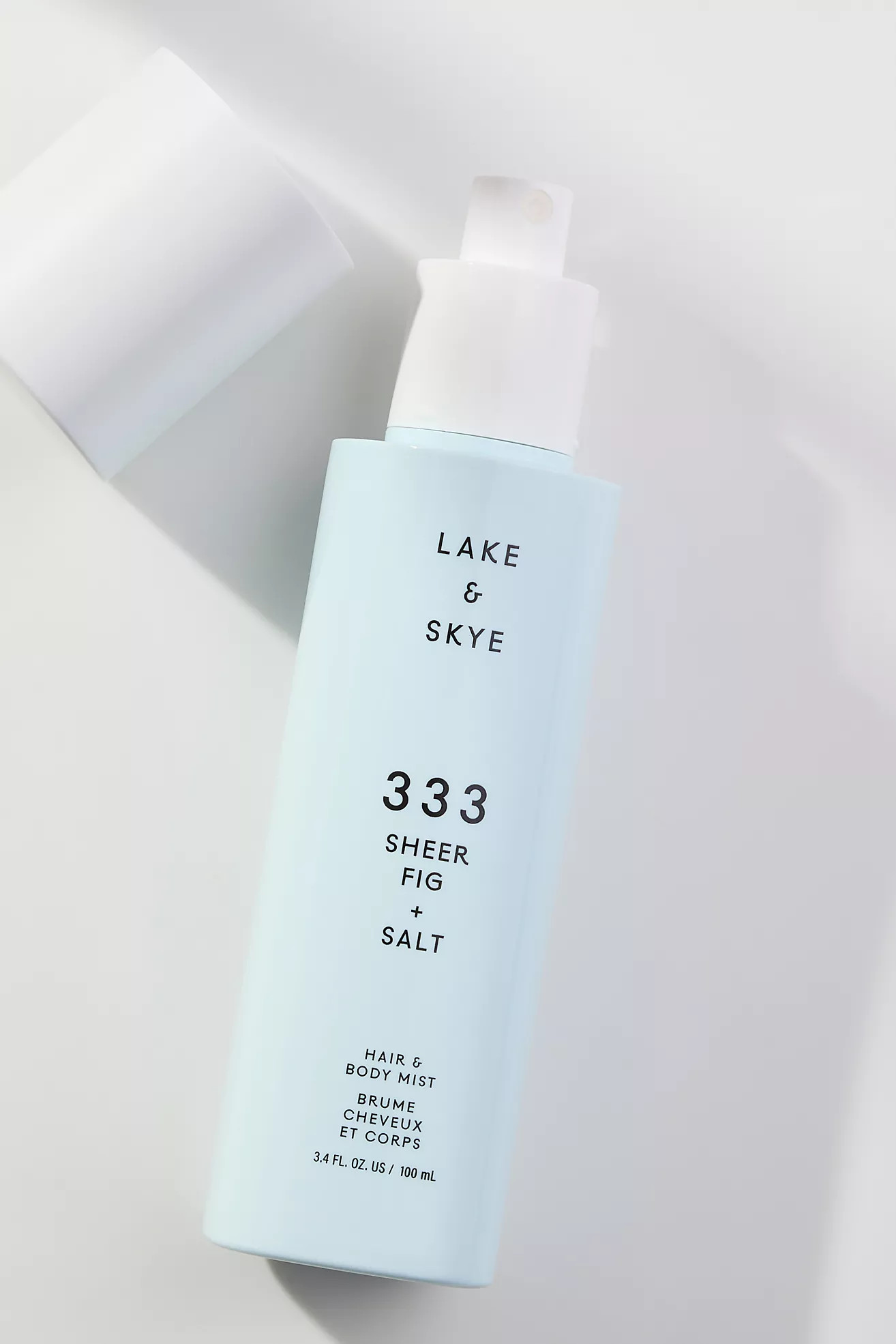 Lake & Skye 333 Sheer Fig + Salt Hair & Body Mist | Anthropologie (US)