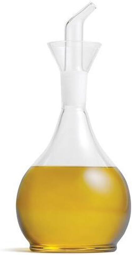Eleton's Planet Glass Oil Decanter and Cruet 14 Ounces,Pyriform Olive Oil Dispenser | Amazon (US)