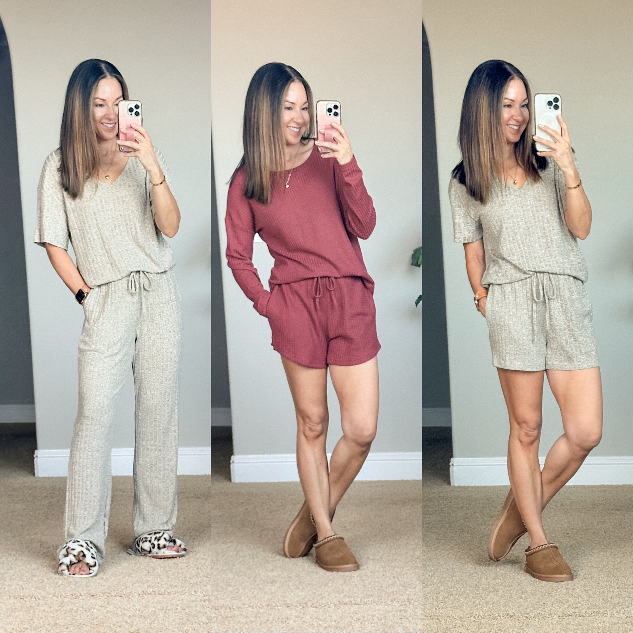 Stylish Loungewear

For reference, I’m 5’1” & 109lbs. I’m wearing a size S in all items.

Fall outfits  chic outfits  easy outfits  everyday outfits  fall style  trendy style  loungewear  sweats sets  shorts  platform slippers  sweaters  EverydayHolly

#LTKOver40 #LTKStyleTip