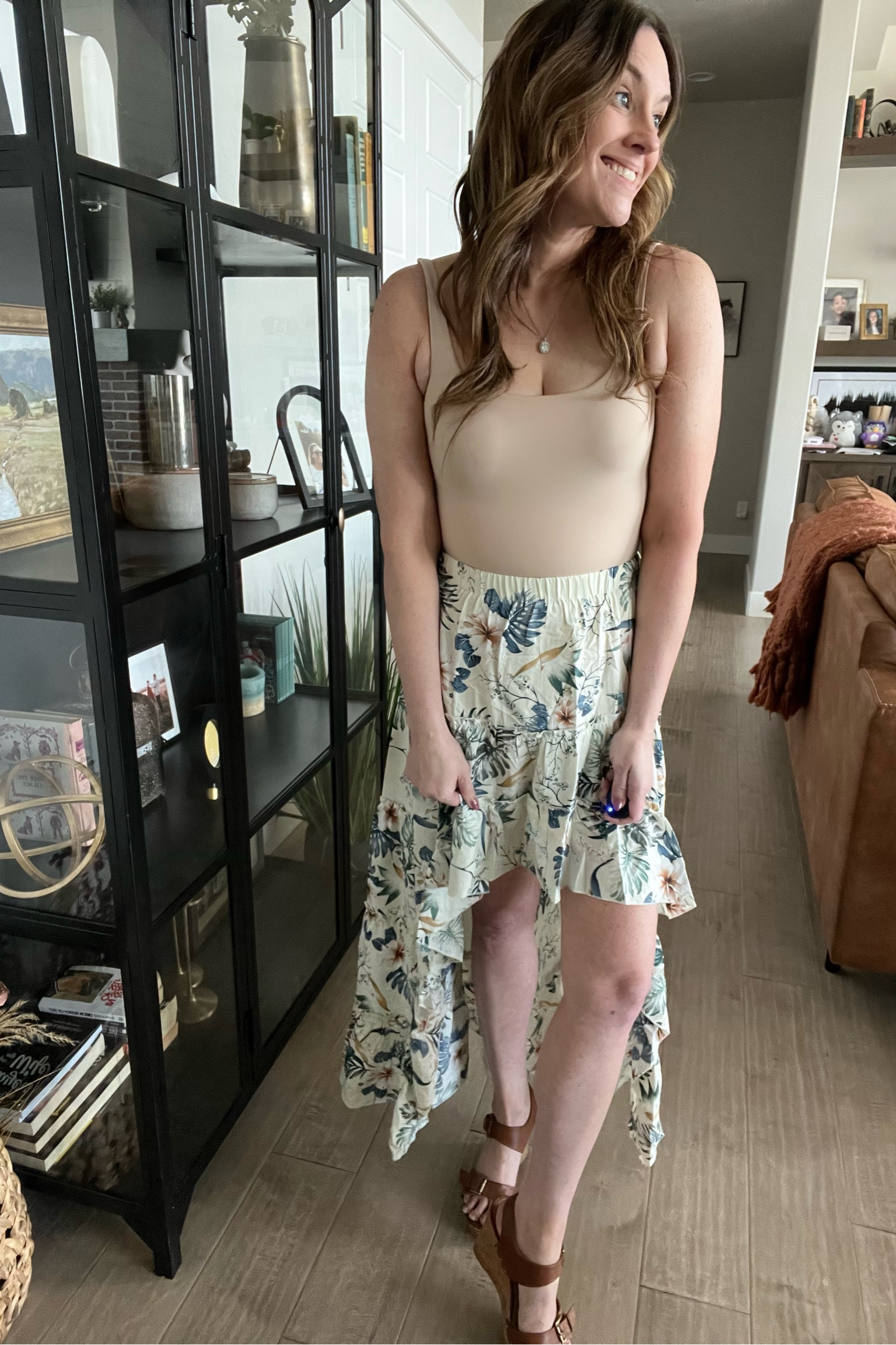 If you’re looking for something different. This skirt is it. Perfect for your next cruise, night out, or vacation outfit. 

I got an exclusive code for 25% off and there a coupon to clip on some of the patterns. 25A97VO5  

There are over 25 patterns and they go up to a size XL but the waste is very stretchy I would say you could probably size down and be fine. 

I’m 5’6” and in the Small. Prefect summer boho skirt. 

#LTKSeasonal #LTKstyletip #LTKunder50