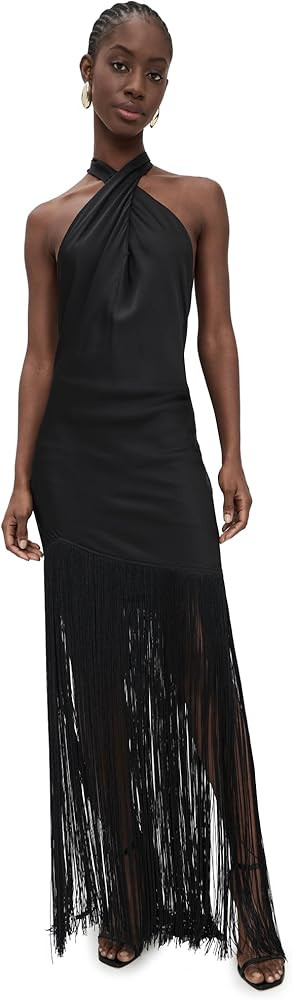 Show Me Your Mumu Women's Jasmine Fringe Maxi Dress | Amazon (US)