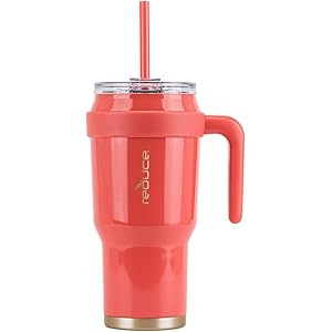Reduce 40 oz Mug Tumbler, Stainless Steel with Handle – Keeps Drinks Cold up to 34 Hours – Sweat Pro | Amazon (US)