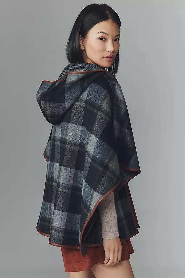 By Anthropologie Heritage Hooded Poncho | Anthropologie (US)