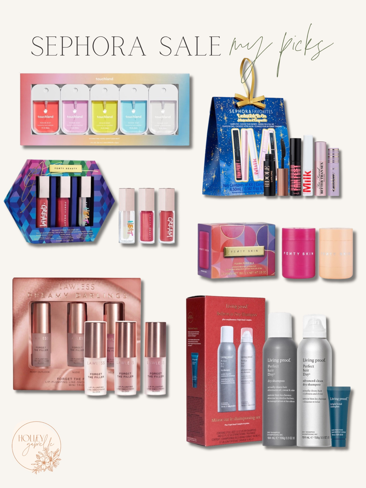 Some of my fave Sephora sale beauty gift set picks — so perfect for the holidays or even yourself if you wanna TRY something ✨👏🏼💄

Beauty finds / for her / gift guide / holiday / Holley Gabrielle finds 

#LTKsalealert #LTKbeauty #LTKfindsunder50