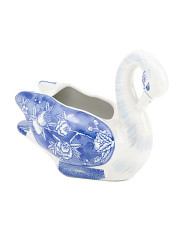 10.5in Porcelain Goose Planter | Plants & Planters | Marshalls | Marshalls
