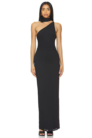 AFRM Savoy Dress in Noir from Revolve.com | Revolve Clothing (Global)