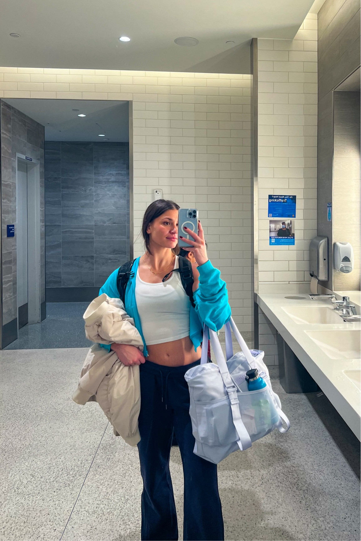 airport fit 

oneractive sweats - medium, regular 
oneractive bomber jacket - medium
oneractive zip up - small

gymshark everyday tote - on sale now!

hydroflask 18oz bottle - on sale!

calorie backpack + packing cubes - everything i needed to make this trip fit between these two bags

#LTKSaleAlert #LTKActive #LTKTravel