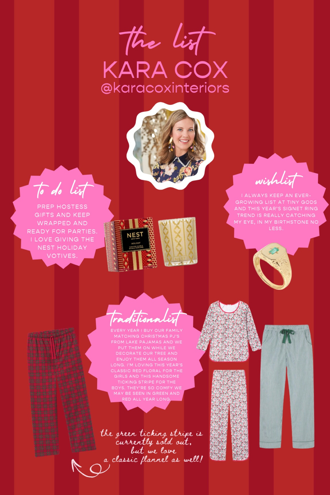 The List: Christmas with festive cohost, Kara Cox.