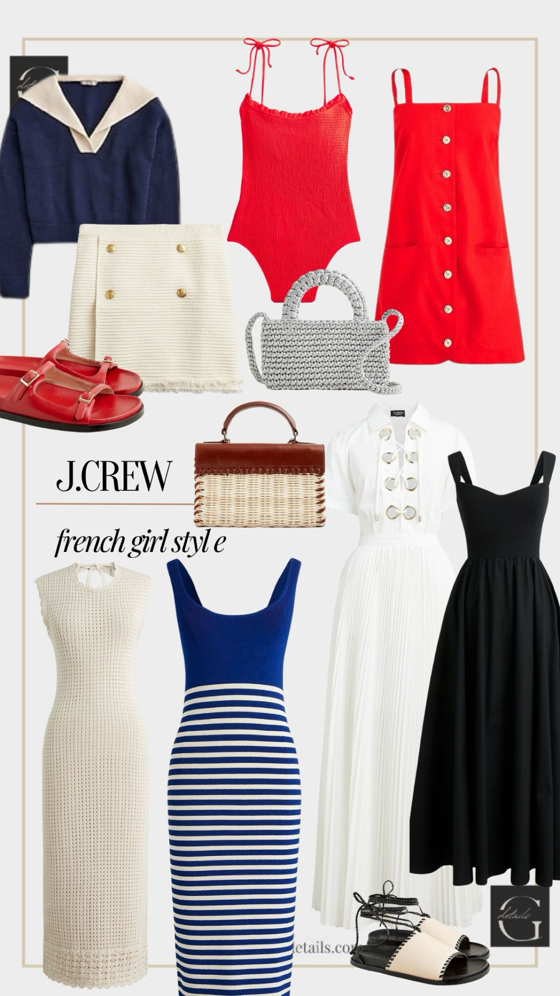 Jcrew new arrivals, French girl style 

#LTKSwim #LTKTravel #LTKOver40