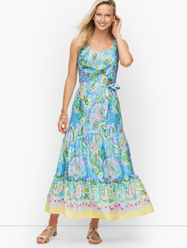 Voile Midi Dress - Paisley | Talbots