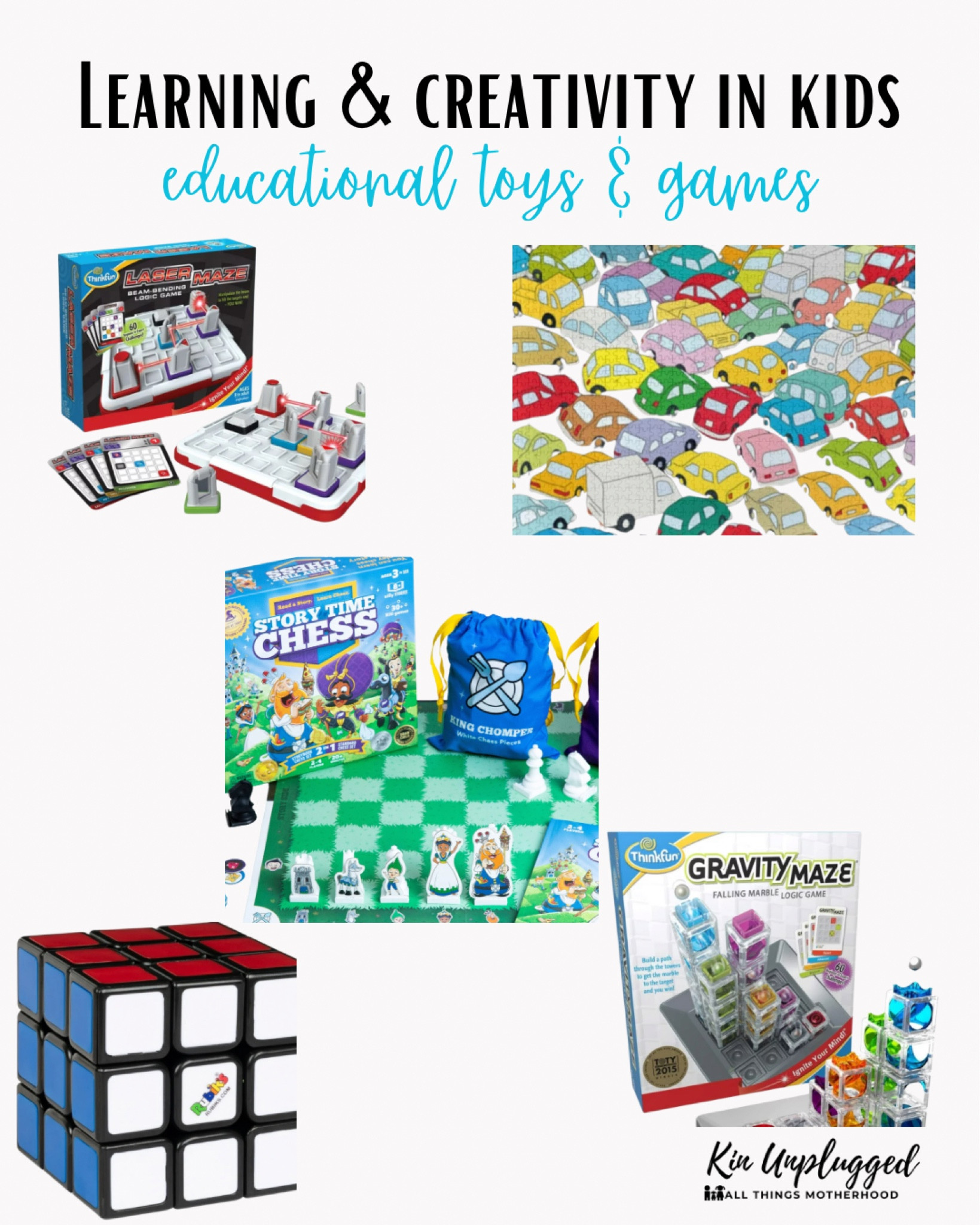 Enhance critical thinking and problem-solving skills with our collection of logic and strategy games. These games are perfect for kids who love challenges and strategic play.

	•	Chess for Kids: Kid-friendly chess sets that teach strategic thinking and problem-solving.
	•	Rush Hour Traffic Jam Puzzle: Solve the traffic jam with strategic moves and logic.
	•	Gravity Maze Marble Run: Build a marble maze that teaches spatial reasoning and engineering concepts.
	•	ThinkFun Laser Maze: Use mirrors and targets to solve puzzles with principles of physics and optics.
	•	Rubik’s Cube: The classic puzzle that improves spatial reasoning and critical thinking skills.

#LogicGames #StrategyGames #CriticalThinking #ProblemSolving #EducationalToys #KidsGames

#LTKkids #LTKGiftGuide